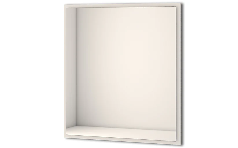 BADEN HAUS 45046 MIRROR LED 90X98CM MATT WHITE — Նկար 1