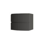 BH Olimpia Base Cabinet 2 drawers Fluted Fronts