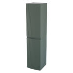 BH Olimpia Linen Cabinet Fluted Fronts MATT GREEN