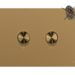 889873 PUSH PLATE BLINK GOLD ANTI-FINGERPRINT