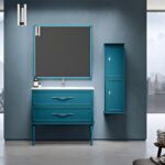 BADEN HAUS 45045 TIFFANY MIRROR LED 90X73CM BLUE