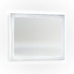 BADEN HAUS 45073 MIRROR CM.74x100 STRIPED VERSION WITH DEFOGGER